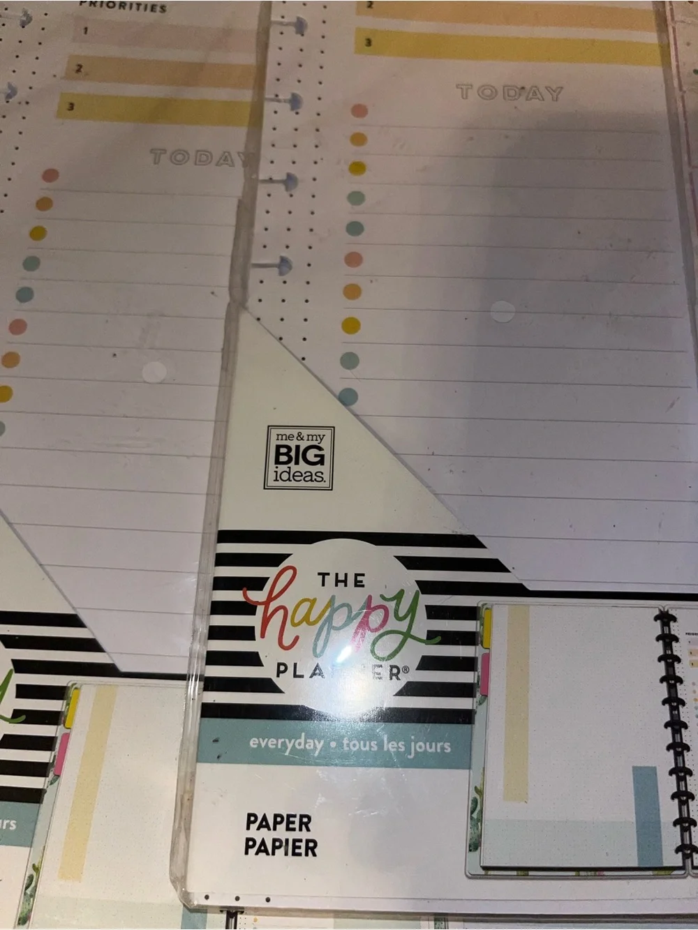 The Happy Planner Paper Pads - White with Pastel Accents